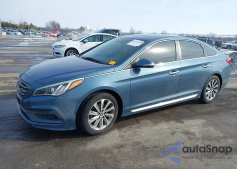 2016 Hyundai Sonata Sport from USA, damaged, VIN 5NPE34AF1GH421942